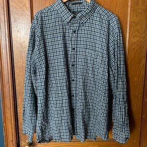 Plaid Pendleton shirt … blue and greenish-gray colors. Lightly used!